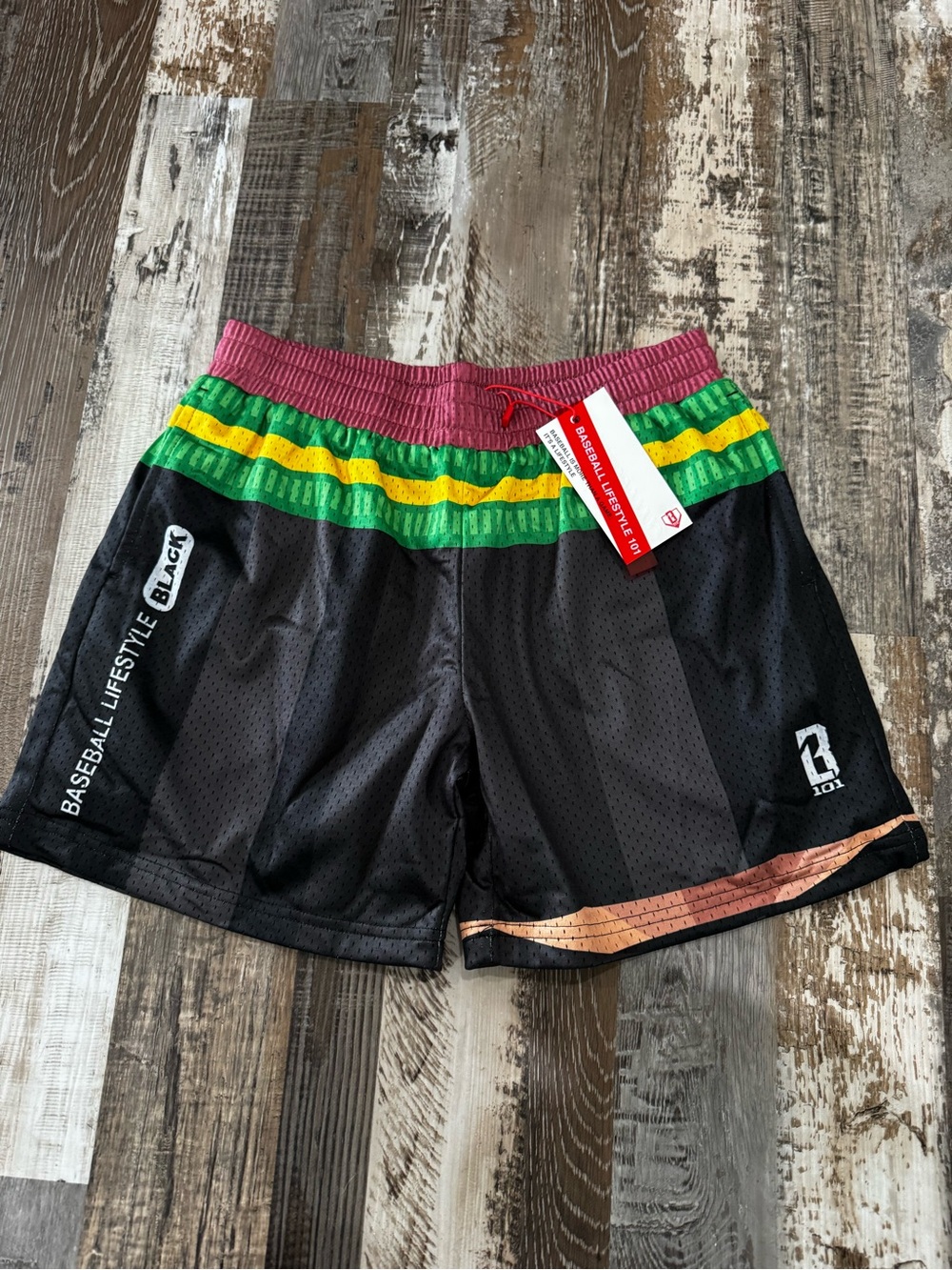 Baseball Lifestyle 101 boys shorts. Nwt